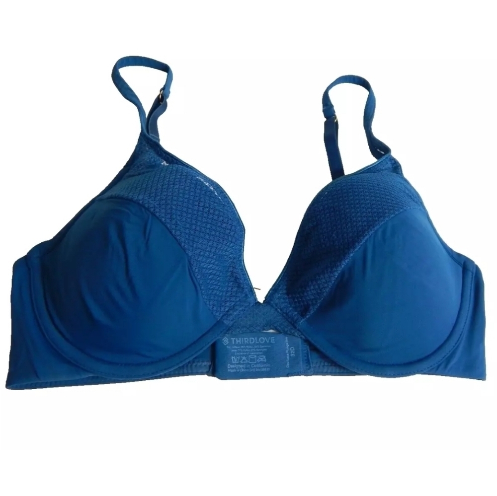 Thirdlove Geo Lace Plunge Bra
